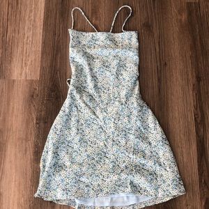 Hello Molly blue and yellow floral dress. TAGS still on! Never worn